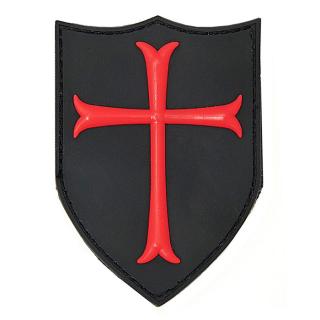 Crusader 3D Rubber Patch a Velcro